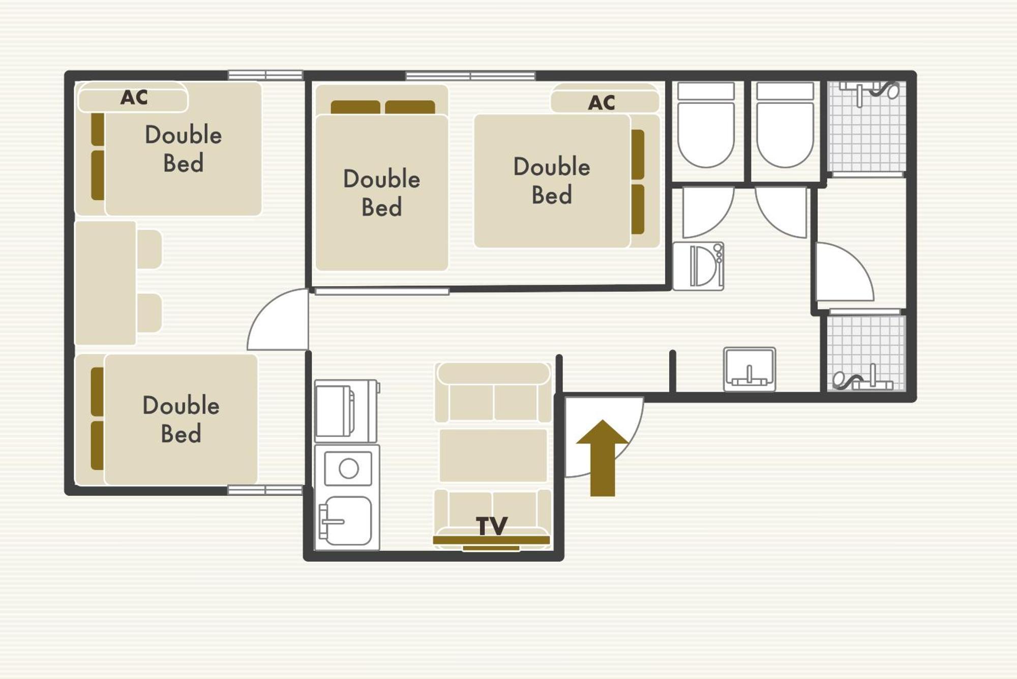 เฮอร์มิเทจ นิชิ ชินจูกุ Apartment โตเกียว ห้อง รูปภาพ